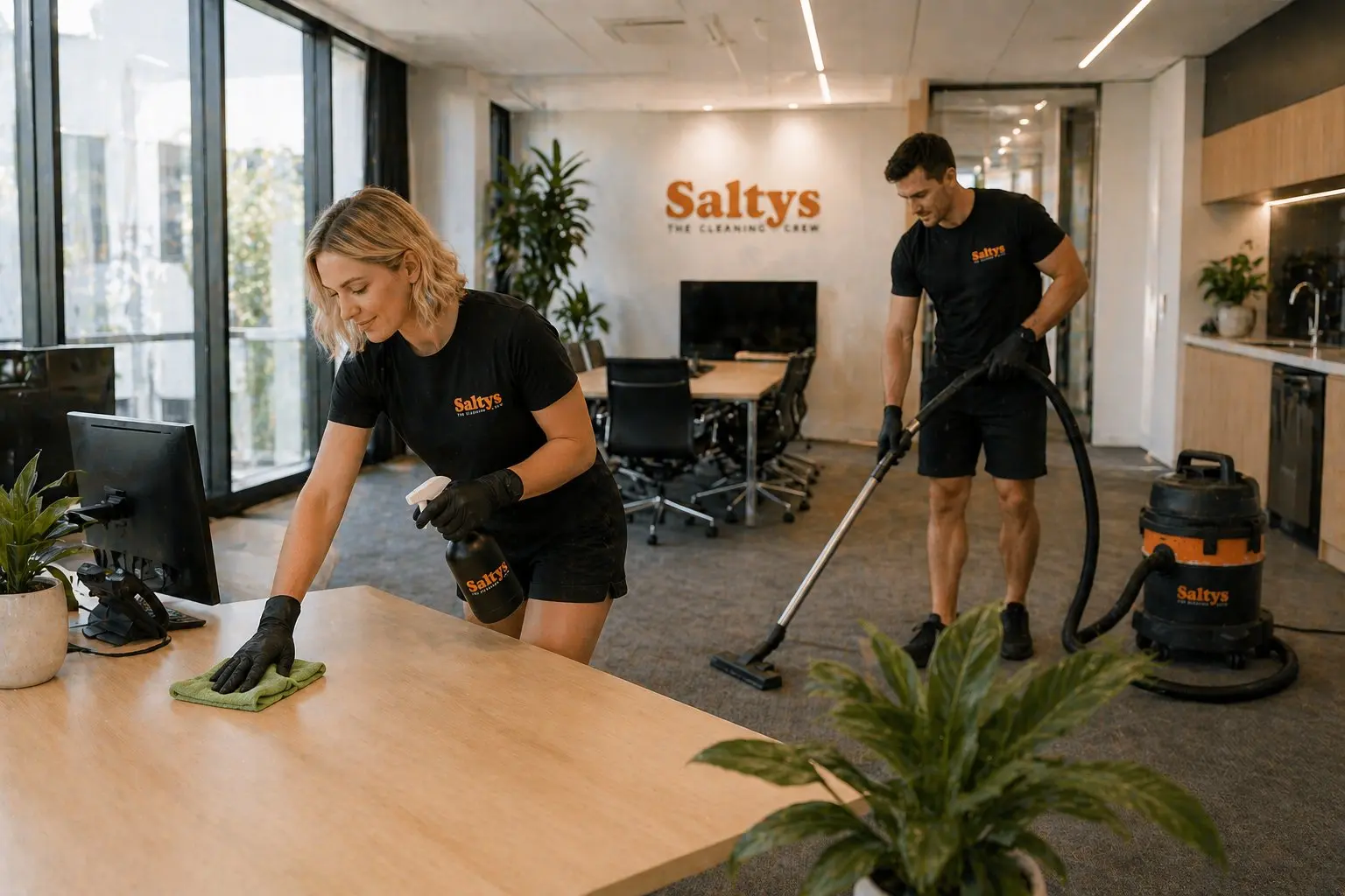 Commercial office cleaning, Sunshine Coast